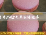 赞片CMS文章发布程序（文章发布程序有哪些）