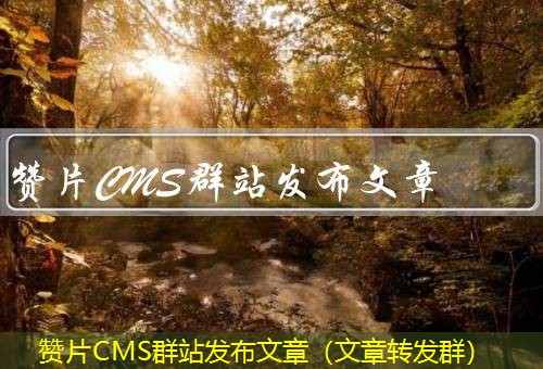 赞片CMS