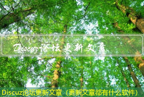 Discuz论坛