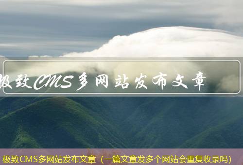 极致CMS