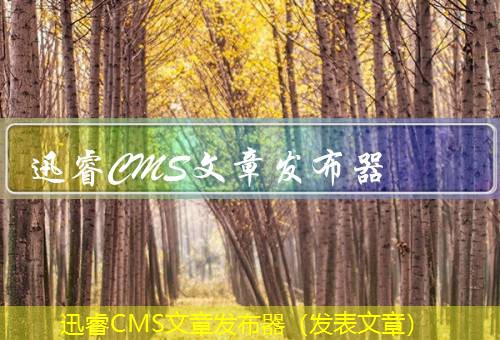 迅睿CMS