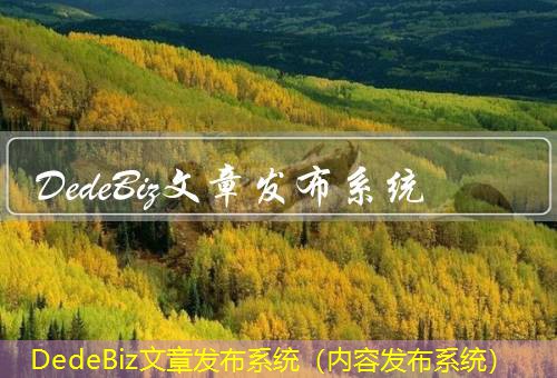 DedeBiz DedeBiz