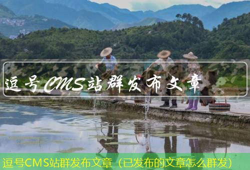 逗号CMS